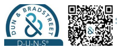 Dun & Bradstreet DUNS registered business profile