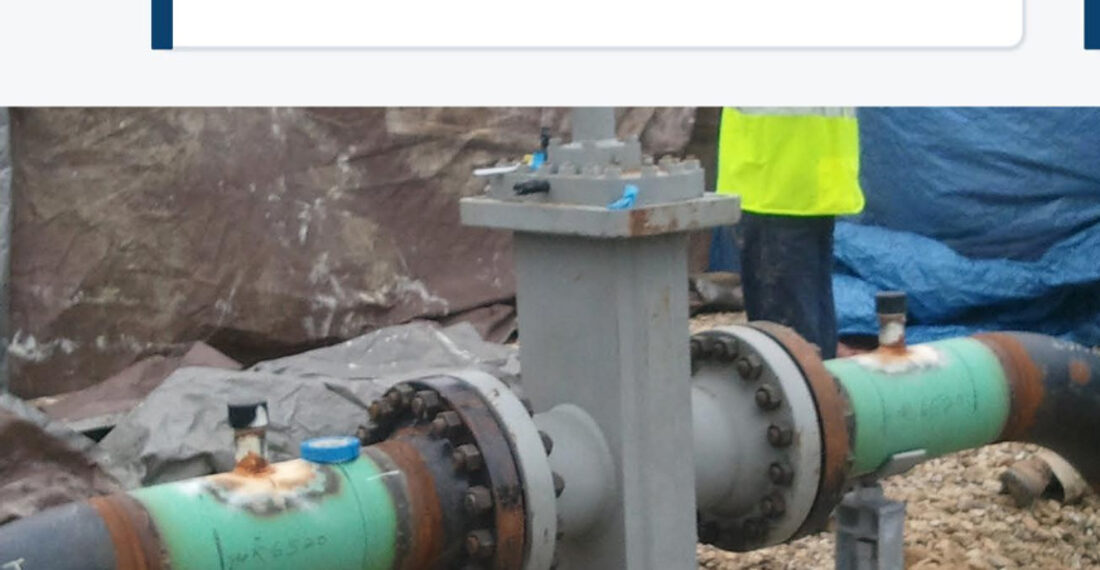 Valve and pipeline tie-in installation
