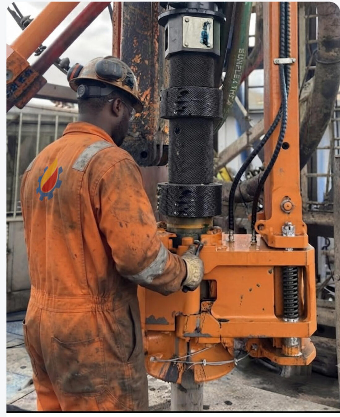 Hydraulic backup-tong and rig-floor equipment support