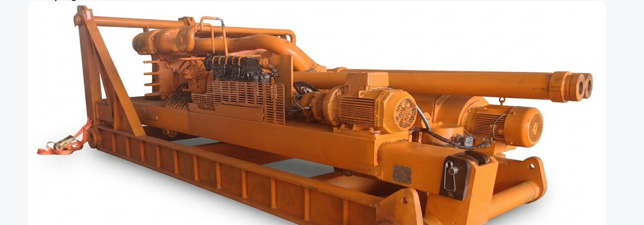 Representative high-capacity top-drive drilling system, OEM: RG Petro-Machinery Group Co. Ltd., China